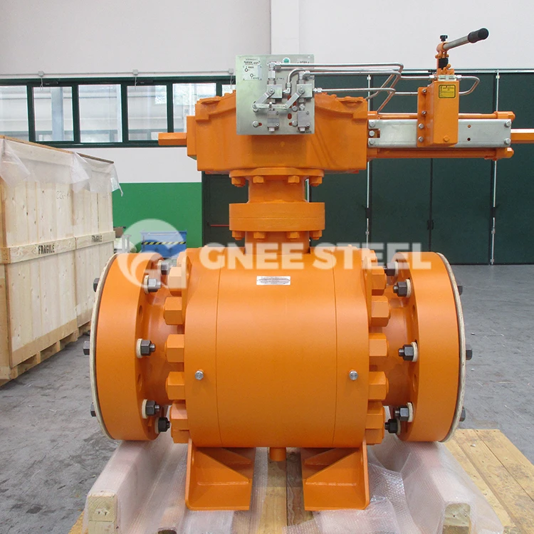 trunnion valve trunnion valve