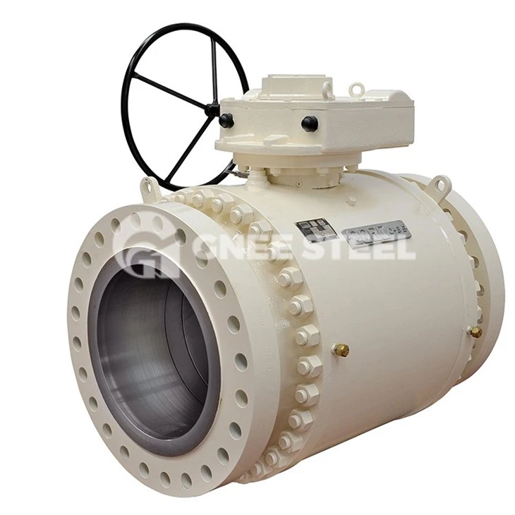 metal seated trunnion ball valve