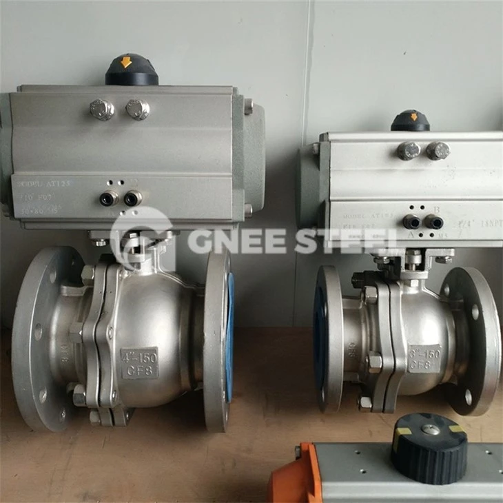 pneumatic operated ball valve